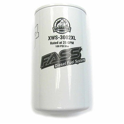 FASS XWS-3002 XL Extended Length Extreme Water Separator - For FASS Titanium / Signature Series Pumps (Requires FASS PF3001 XL)