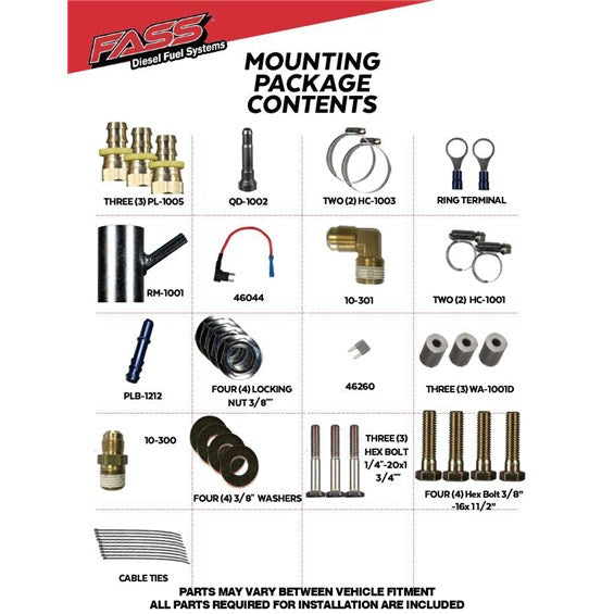 FASS Titanium Signature Series Diesel Fuel Lift Pump - 17-22 Ford Powerstroke (180F/140gph/65psi)