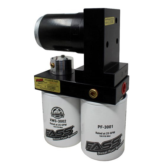 FASS Titanium Signature Series Diesel Fuel Lift Pump - 15-16 GM Duramax (100gph)