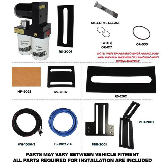 FASS Titanium Signature Series Diesel Fuel Lift Pump - 17-22 Ford Powerstroke (180F/140gph/65psi)