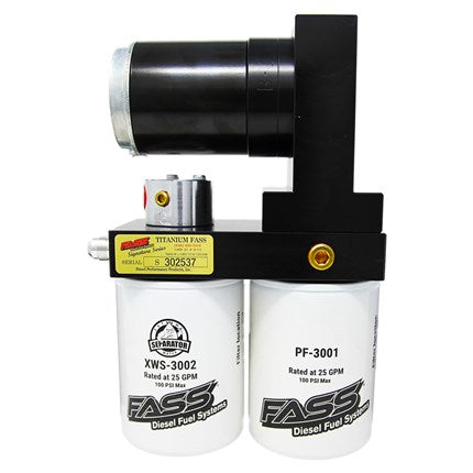 FASS Titanium Signature Series Diesel Fuel Lift Pump - 17-22 Ford Powerstroke (180F/140gph/65psi)